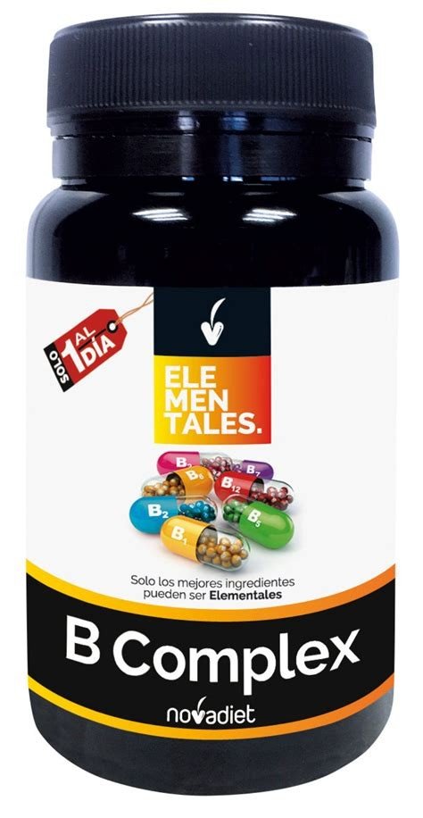 B COMPLEX NOVADIET ELEMENTALES 60 CAPSULAS