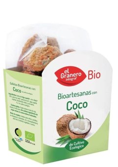 GALLETAS ARTESANAS CON COCO 220 GR EL GRANERO