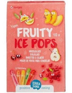 ICE POPS FRUTAS 10UNIDADES TERRA SANA