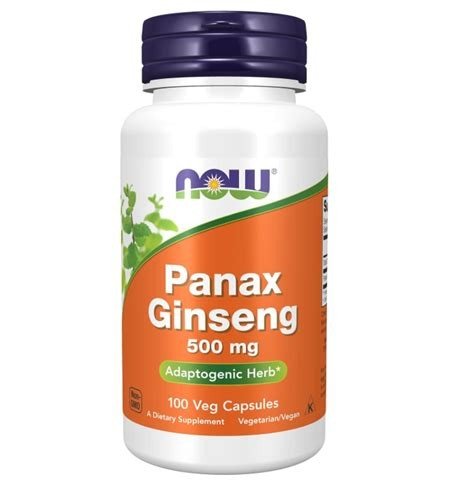 PANAX GINSENG 100CAP NOW
