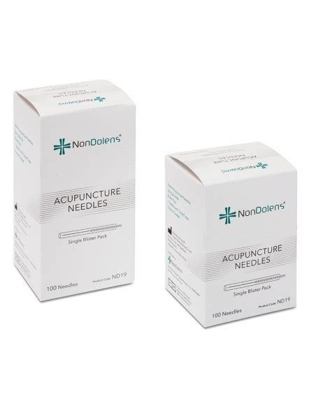 AGUJAS ACUPUNTURA NONDOLENS 100 UDS