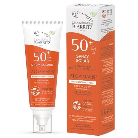 ALGA MARIS SPRAY SOLAR 50+ CARA Y CUERPO 150 ML BIARRITZ
