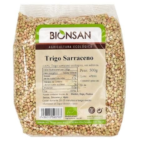 TRIGO SARRACENO 500G BIONSAN