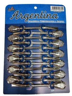 BOMBILLA ARGENTINA ALUMINIO SIN FUNDA