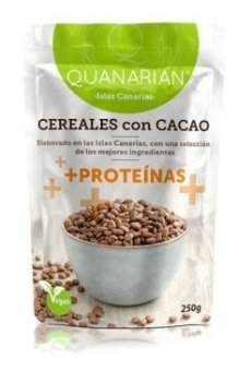 CEREALES CON CACAO Y PROTEINA 250G QUANARIAN