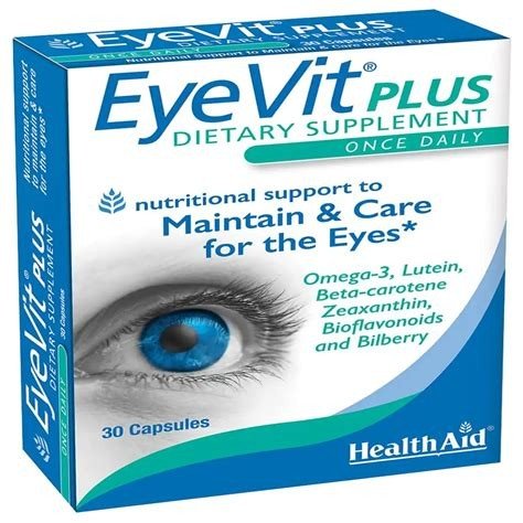 EYE VIT PLUS 30CAP HEALTHAID