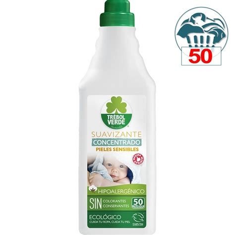 BIDON SUAVIZANTE PIELES SENSIBLES 20L TREBOL VERDE