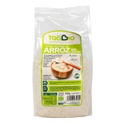 HARINA DE ARROZ INTEGRAL BIO 500G TOOIBO