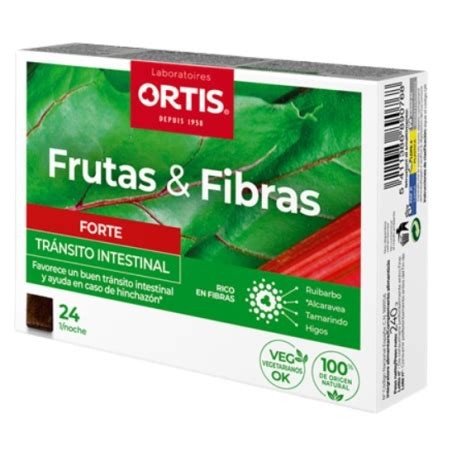 FRUTAS Y FIBRAS FORTE 24 CUBOS