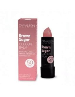 BROWN SUGAR BALSAMO LABIAL 50+ CAMALEON