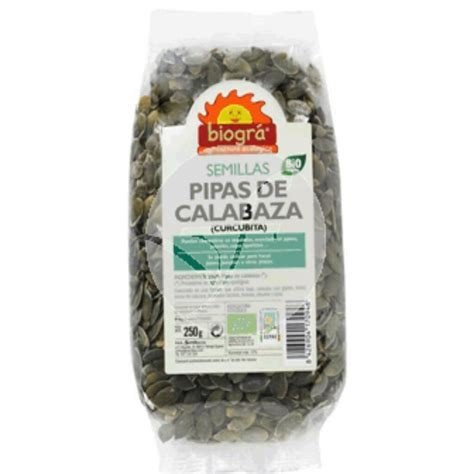 PIPAS DE CALABAZA 250GR ICBIO