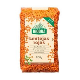 LENTEJA ROJA BIO 500GR ICBIO