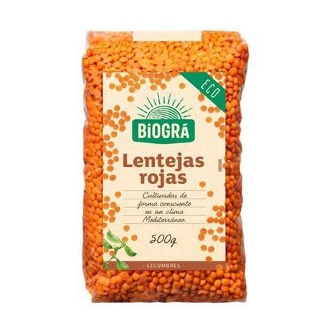 LENTEJA ROJA BIO 500GR ICBIO