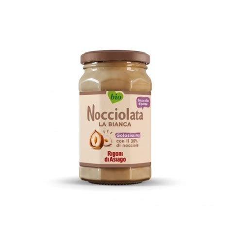 NOCCIOLATA BLANCA AVELLANAS 250GR RIGONI DI ASIAGO