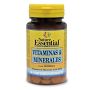VITAMINAS Y MINERALES CON HIERRO 60 CAPSULAS NATURE ESSENTIAL