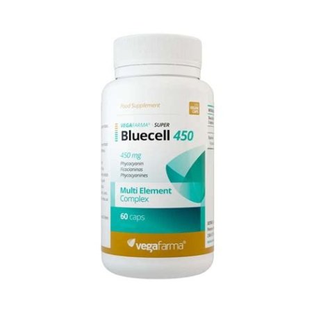 SUPER BLUECELL 450 MG 60 CAPSULAS VEGAFARMA