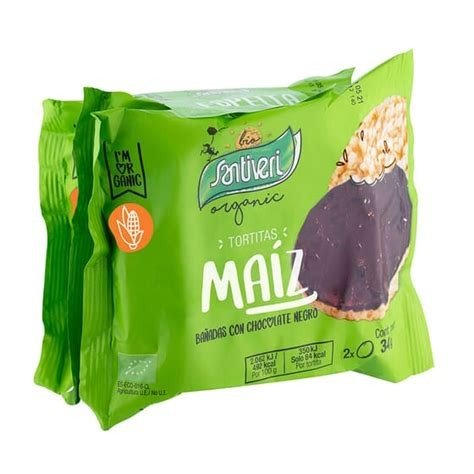 TORTITAS MAIZ CHOCO BIO SANTIVERI