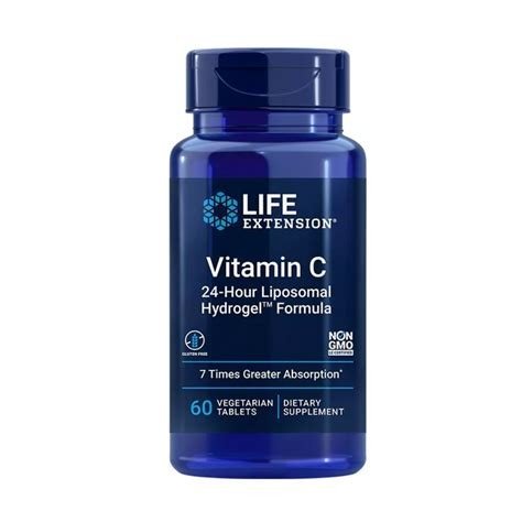 VITAMINA C LIPOSOMADA 60 TABLETAS LIFE EXTENSION