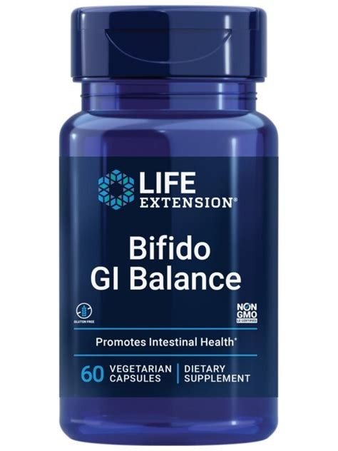 BIFIDO GI BALANCE 60 CAPSULAS LIFE EXTENSION