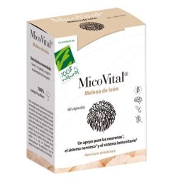 MELENA DE LEON 60CAP.100% NATURAL MICOVITAL