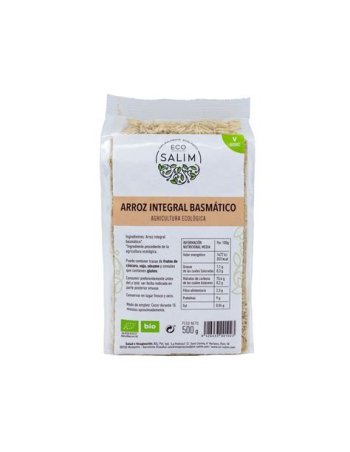 ARROZ BASMATI INT BIO 500GR ECO SALIM