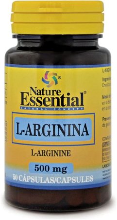 L-ARGININA 50CAPS 500MG NATURE ESSENTIAL
