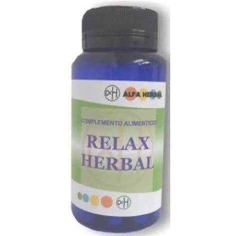RELAX HERBAL 60 CAPSULAS ALFA HERBAL