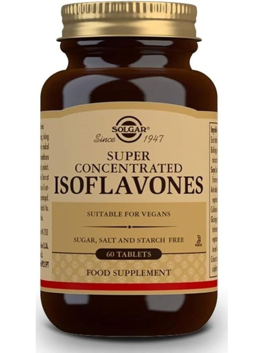 SUPER CONCENTRADO DE SOJA SOLGAR 60 COMPRIMIDOS