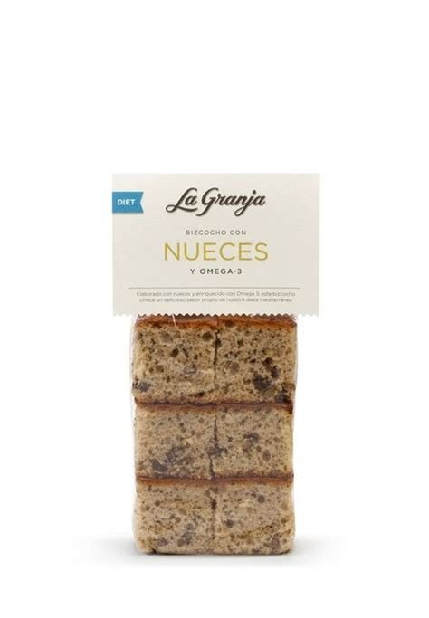 BIZCOCHO CON NUECES 350GR LA GRANJA