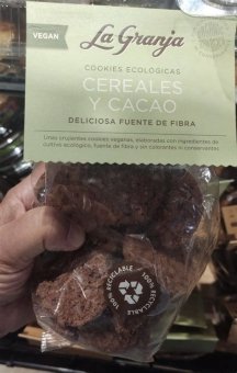 GALLETAS CEREALES Y CACAO 200GR BIO LA GRANJA