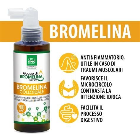 BROMELAINA COLOIDAL 700PPM BIOMED 150ML