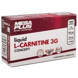 L-CARNITINE 3 G CONCEPT 14 VIALES SABOR FRUTAS DEL BOSQUE
