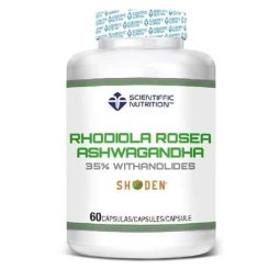 RODIOLA ASHWAGANDA 60CAP SCIENTIFIC NUTRICION