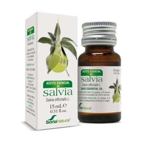 ACEITE ESENCIAL DE SALVIA 15ML SORIA NATURAL