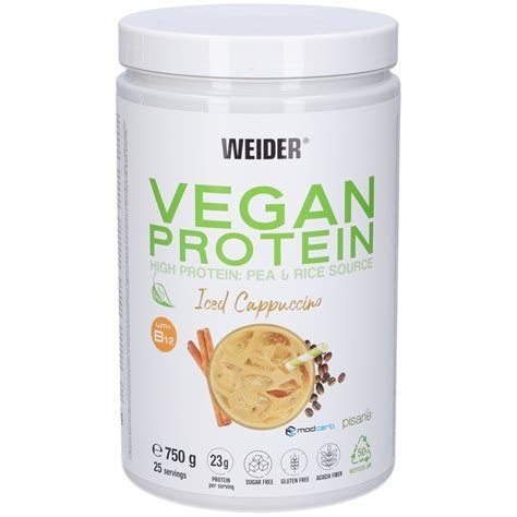 VEGAN PROTEIN CAPPUCCINO 750D WEIDER