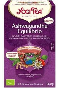 ASHWAGANDHA EQUILIBRIO YOGI TEA 17 BOLSAS
