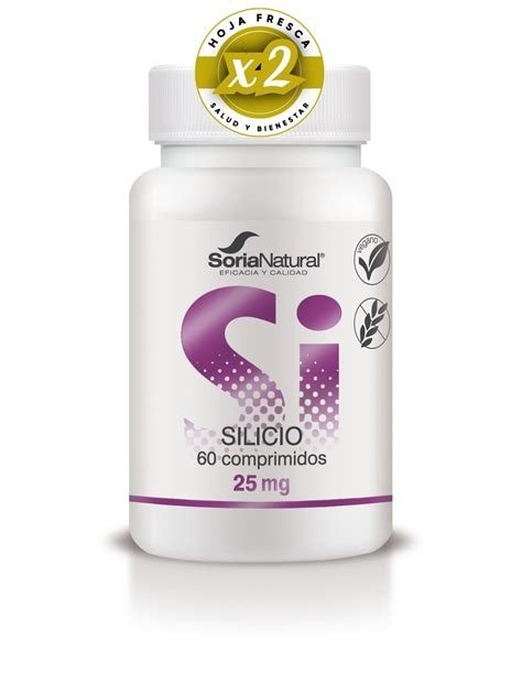SILICIO 60 COMPRIMIDOS SORIA NATURAL