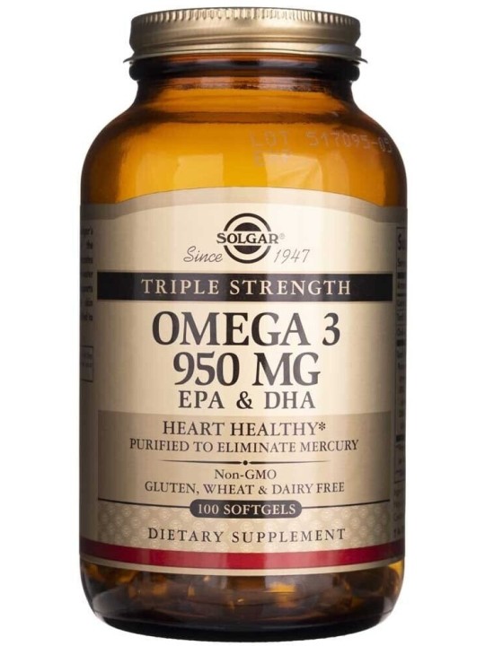 OMEGA 3 TRIPLE CONCENTRADO 50 PERLAS SOLGAR