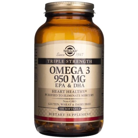 OMEGA 3 TRIPLE CONCENTRADO 50 PERLAS SOLGAR