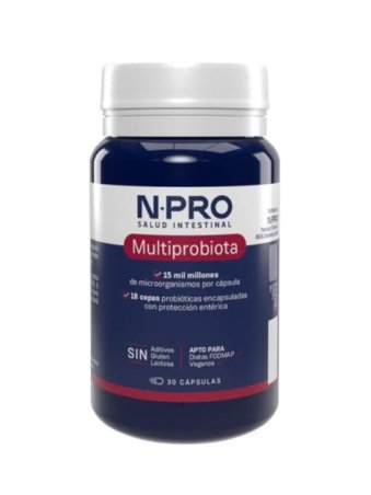 NPRO MULTIPROBIOTA 30 CAPS