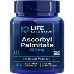 ASCORBYL PALMITATE 500MG 100 CAPSULAS LIFE EXTENSION