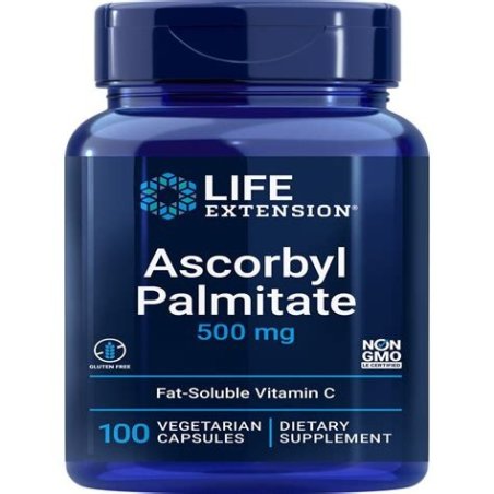 ASCORBYL PALMITATE 500MG 100 CAPSULAS LIFE EXTENSION