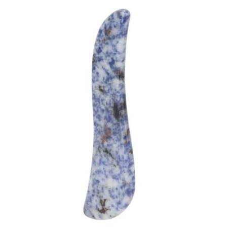 GUA SHA MINERAL JADE BUDA AZUL