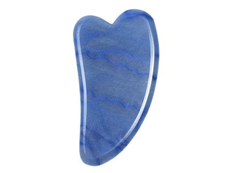 GUA SHA MINERAL AVENTURINA BUDA AZUL