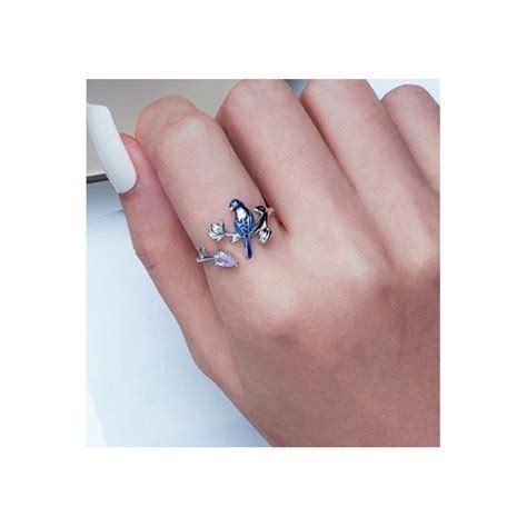 ANILLO PLATA LEY AJUSTABLE SHUNGIT BUDA AZUL