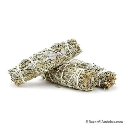 ATADO SALVIA BLANCA BUDA AZUL