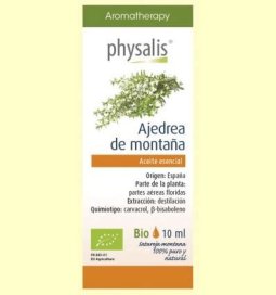 ACEITE ESENCIAL DE AJEDREA 10ML PHYSALIS