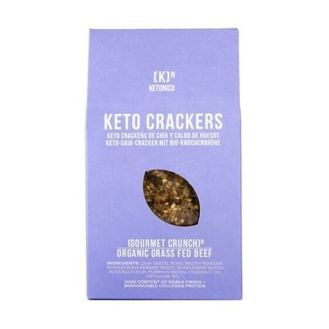 KETO CRACKERS CHIA Y CALDO DE HUESOS 60G KETONICO