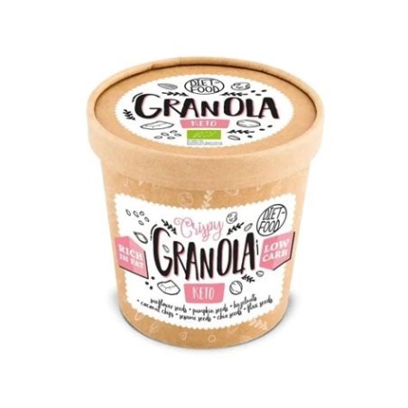 GRANOLA KETO MINI 70G DIET FOOD