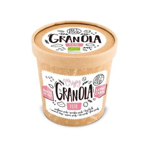 GRANOLA KETO MINI 70G DIET FOOD